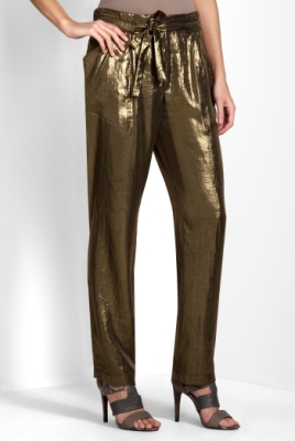 Metallic BCBG Pant