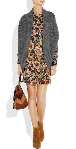 2 Alice + Olivia Crocheted Wool Cocoon Vest