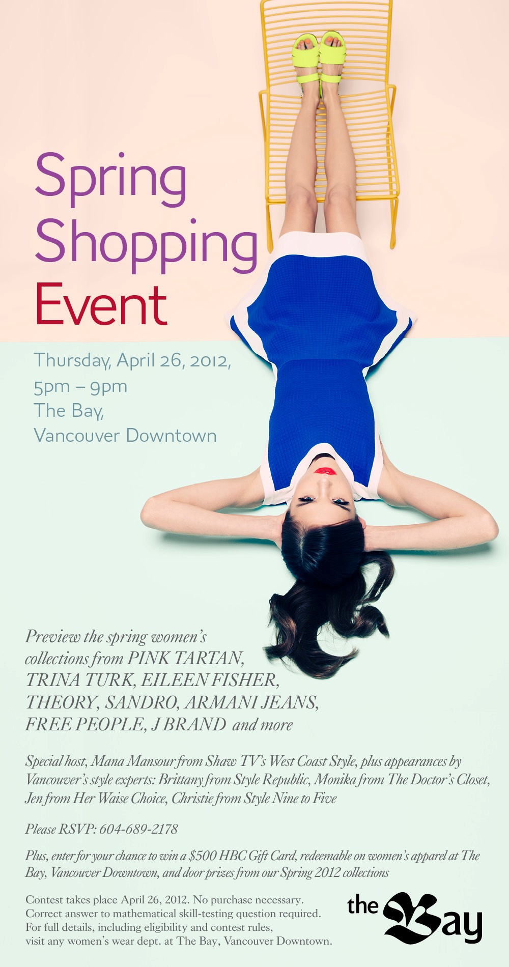spring event email Vancouver